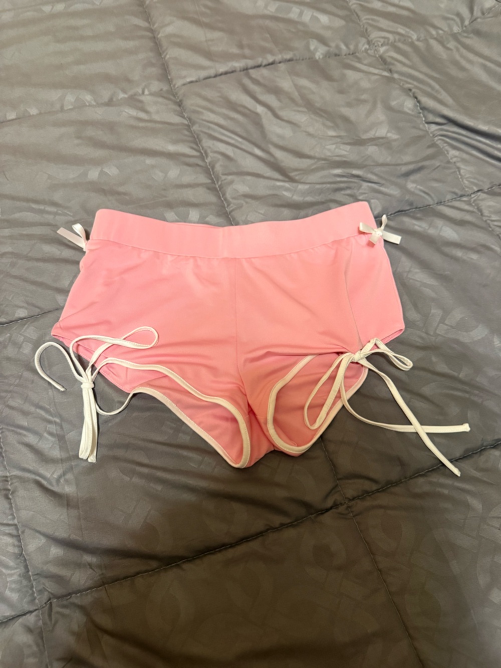Finesse Leticia Pink Jersey Booty Shorts XS